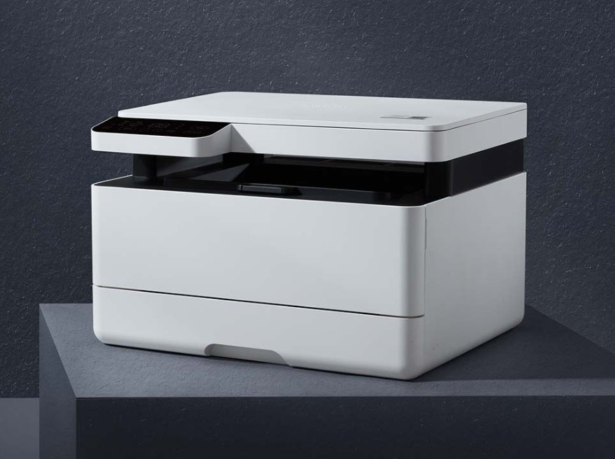 小米 米家黑白激光打印机扫描复印一体机办公a4家用小型手机无线远程办公室商用K200小程序打印机 家用商务高效版 套餐一（不可加粉一体耗材）