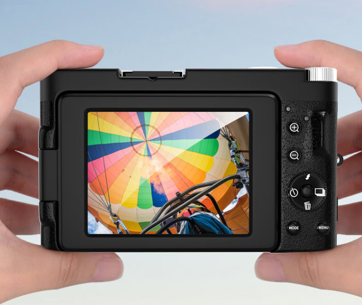 初步（CHUBU）数码相机入门级4K高清单反微单 学生平价经典复古校园自拍照相机 官方标配 64G 内存卡